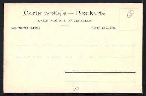 AK Gryon, la Gare, les Diablerets et l`Argentine, Bahnhof