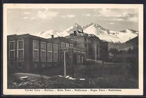 AK Vysoké Tatry, Matliary