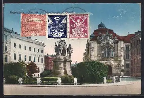AK Bratislava, Pomnik Marie-Terezie a Reduta