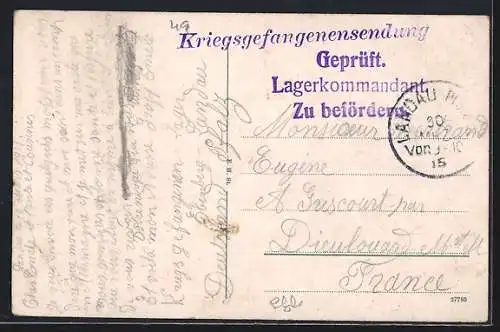 AK Landau / Pfalz, Hauptansicht vom Süden, Eisenbahn
