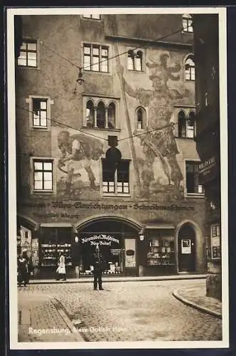 AK Regensburg, Riese Goliath-Haus