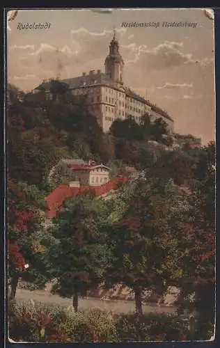 AK Rudolstadt, Residenzschloss Heidecksburg