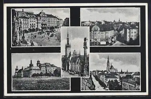 AK Olmütz / Olomouc, verschiedene Ansichten