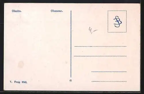 AK Olmütz / Olomouc, verschiedene Ansichten
