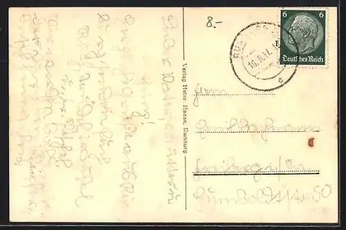 AK Rumburg, Hotel Marx, Platz