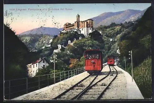 AK Locarno, Funicolare alla Madonna del Sasso
