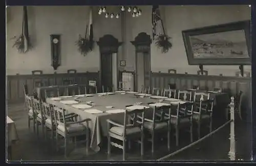 AK Locarno, Salle de la Conférence, Innenansicht