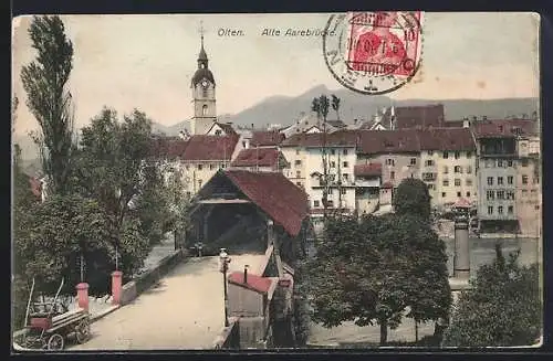 AK Olten, Alte Aarebrücke