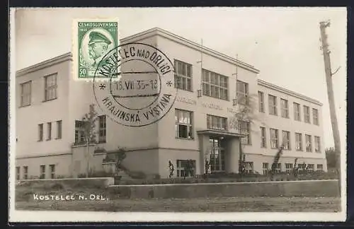 AK Adler Kosteletz / Kostelec nad Orlici, Jubilejni Masarykova Skola
