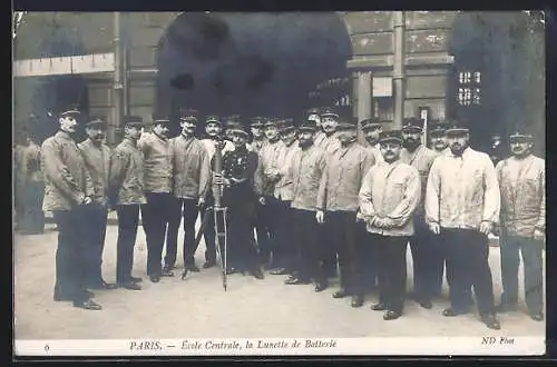 AK Paris, Ecole Centrale, la Lunette de Batterie
