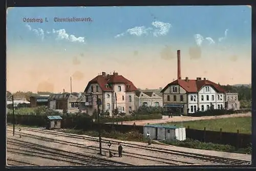 AK Oderberg, Blick nach dem Chemikalienwerk