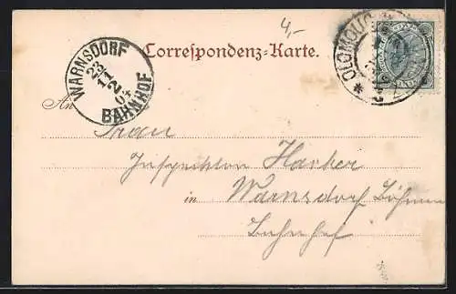 AK Olmütz, Oberring mit Rathaus und Dreifaltigkeitssäule