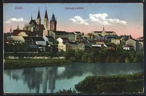 AK Kolin, Celkovy pohled vom Flussufer