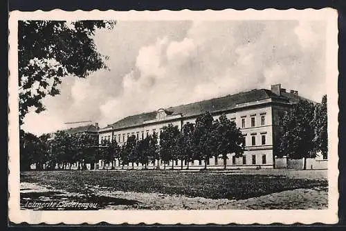 AK Leitmeritz / Litomerice, Kaserne des Infanterie-Regiments 52