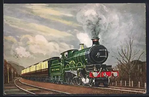 AK G.W.R. Shooting Star, englische Eisenbahn