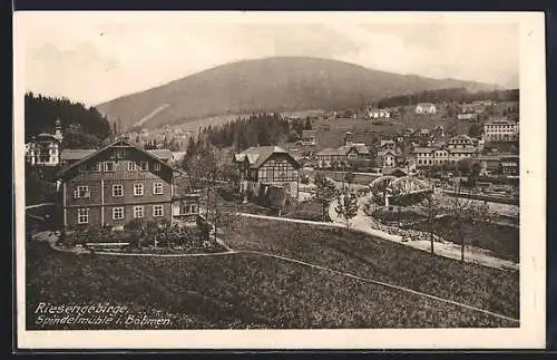 AK Spindelmühle-Spindleruv Mlyn, Teilansicht des Ortes