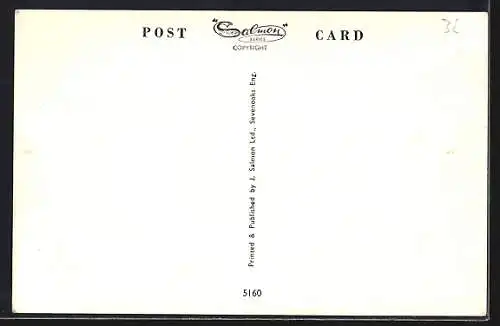 Künstler-AK British Railways, Western Region, englische Eisenbahn