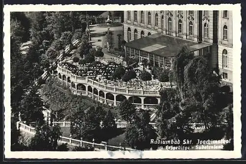 AK St. Joachimstal / Sudetengau, Radium-Palace-Hotel