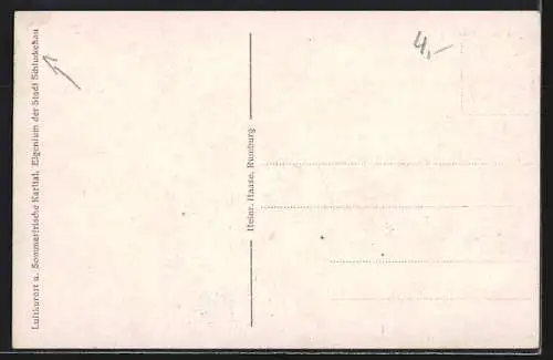 AK Karltal, Wegpartie am Kurhotel