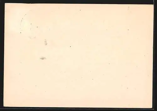 AK Bergedorf, Briefmarken-Ausstellung 1936, Bergedorfer Postmarke