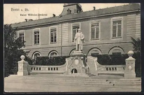 AK Bonn a. Rh., Kaiser Wilhelm-Denkmal