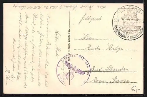 AK Leisnig, Blick über den Markt