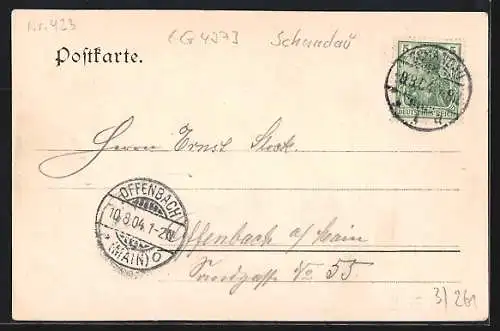 AK Sebnitz, Kirnitzschtal, am Grossen Wasserfalll, mit Restauration