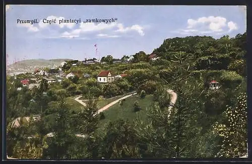AK Przemýsl, Czesc plantacyi zamkowych