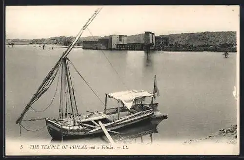AK Philae, The Temple and a Feluka