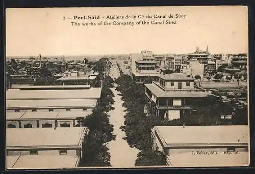 AK Port-Said, Ateliers de la Cie du Canal de Suez