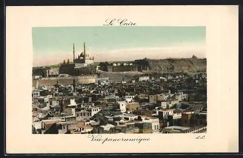 AK Le Caire, Vue panoramique