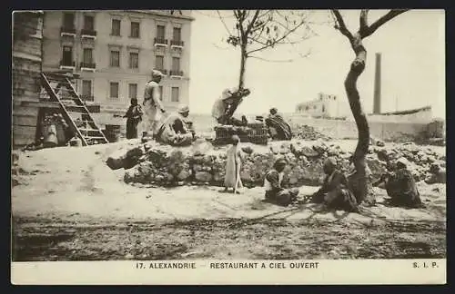 AK Alexandrie, Restaurant a Ciel Ouvert