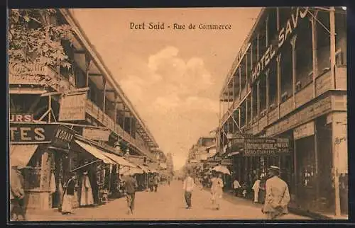 AK Port-Said, Rue de Commerce