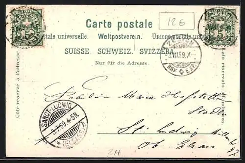 Lithographie Zürich, Theater, Neue Tonhalle