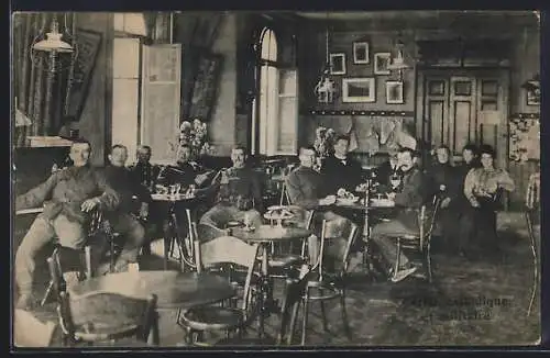 AK Colombier /NE, Cercle catholique et militaire
