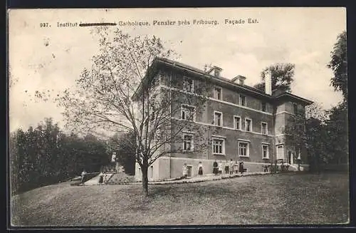 AK Pensier près Fribourg, Institut Catholique, Facade Est