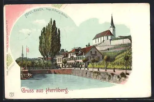 AK Herrliberg, Hotel Raben
