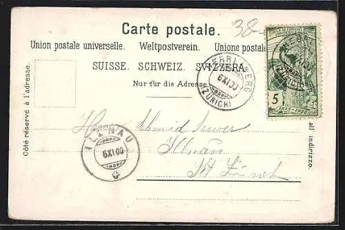 AK Herrliberg, Hotel Raben