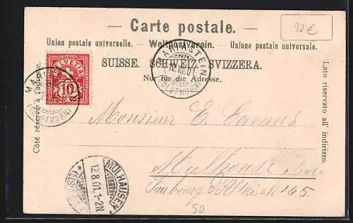 AK Mariastein, Hotel de la Poste
