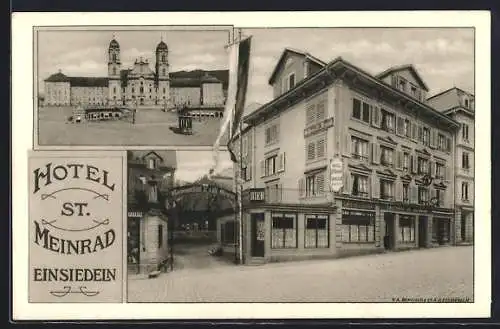 AK Einsiedeln, Hotel St. Meinrad, Schloss