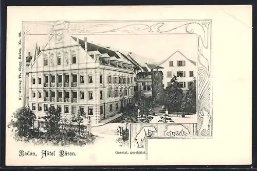AK Baden, Das Hotel Bären