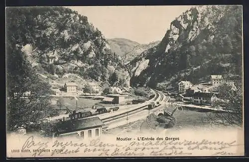 AK Moutier, L`Entrée des Gorges