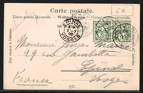 AK Moutier, L`Entrée des Gorges