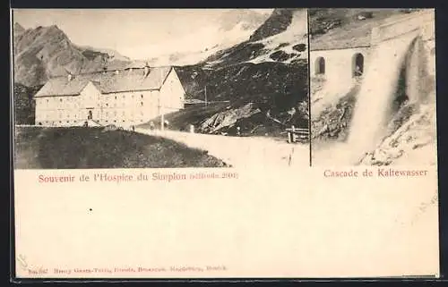 AK Simplon, Hospice du Simplon, Cascade de Kaltewasser