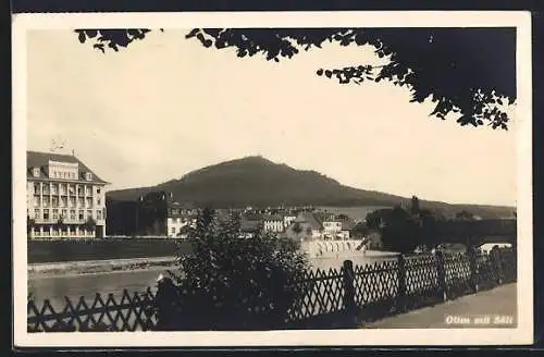 AK Olten, Ortsansicht mit Säntis