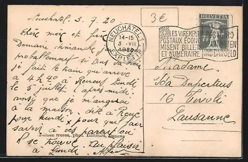 AK Neuchatel, Hotel de Ville