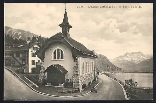 AK Glion, L`Eglise Catholique et les Dents du Midi