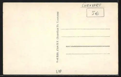 AK Chexbres, Silo, Gebäudeansicht mit Anlagen