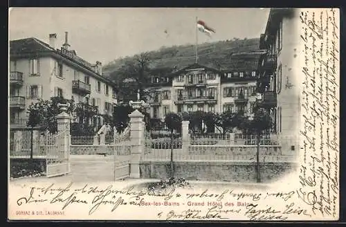 AK Bex-les-Bains, Grand Hotel des Bains