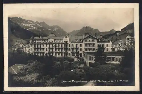 AK Engelberg, Hotel Bellevue und Terminus